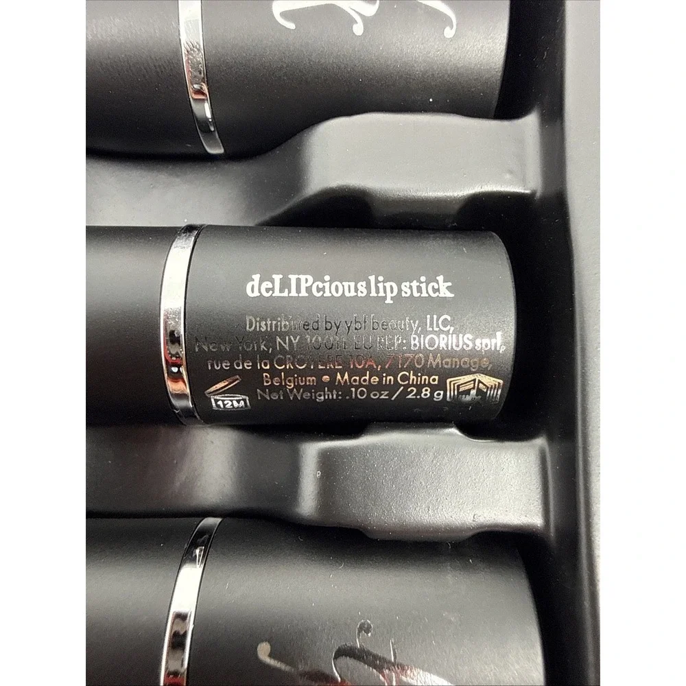 Ybf Delipcious Muli-Color 5 Lipstick Collection Set New In Box